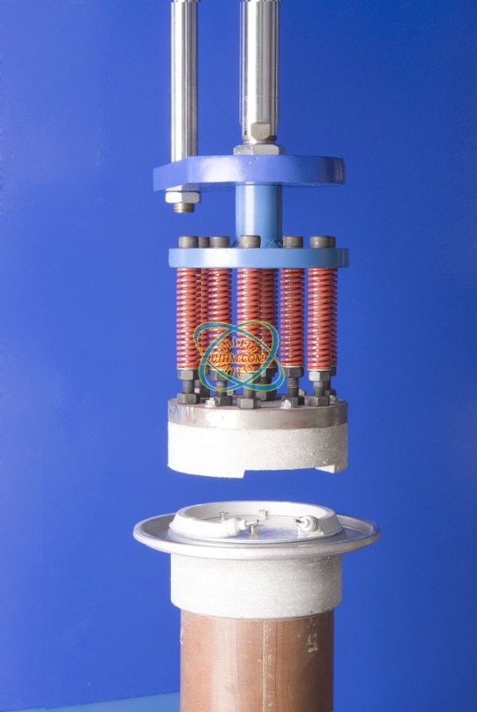 induction brazing machine for pot bottom