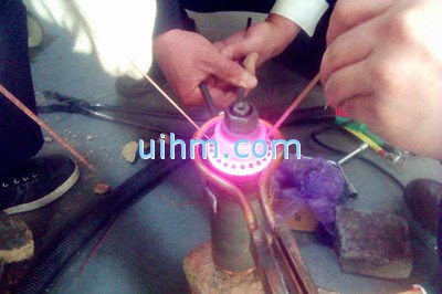 induction copper brazing, soldering electrical short-circuit ring induction copper brazing, soldering electrical short-circuit ring