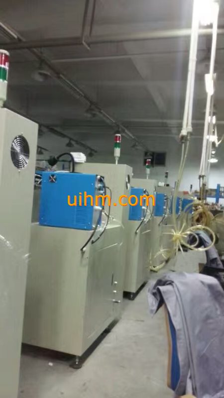 workshop of CNC induction saw teeth brazing machines (1) workshop of CNC induction saw teeth brazing machines (1)