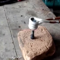 induction heating hss billet by handheld induction coil (2)